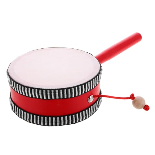 HEALSOPTHY Handtrommel Rassel Montessori Musik Percussion Instrument mit Sicherer Oberfläche und Einfachem Rhythmus für Vorschulkinder Ab Monaten HEALSOPTHY Handtrommel Rassel Montessori Musik Percussion Instrument mit Sicherer Oberfläche und Einfachem Rhythmus für Vorschulkinder Ab Monaten von HEALSOPTHY