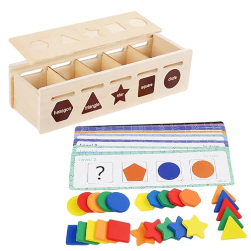 HEALSOPTHY Holz Lernspielzeug Farben Formen Sortierbox Motorikspielzeug Ab Jahr Feinmotorik Sensorisches Junge Mädchen Pädagogisch HEALSOPTHY Holz Lernspielzeug Farben Formen Sortierbox Motorikspielzeug Ab Jahr Feinmotorik Sensorisches Junge Mädchen Pädagogisch von HEALSOPTHY