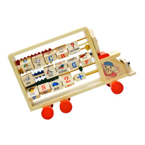 HEALSOPTHY Holz Lernspielzeug für Farbenfroher Abacus Stand Fördert Rechenfähigkeiten Hand Auge Koordination Kognitives Kompakt und Leicht für Frühe Bildung und Unterwegs HEALSOPTHY Holz Lernspielzeug für Farbenfroher Abacus Stand Fördert Rechenfähigkeiten Hand Auge Koordination Kognitives Kompakt und Leicht für Frühe Bildung und Unterwegs von HEALSOPTHY