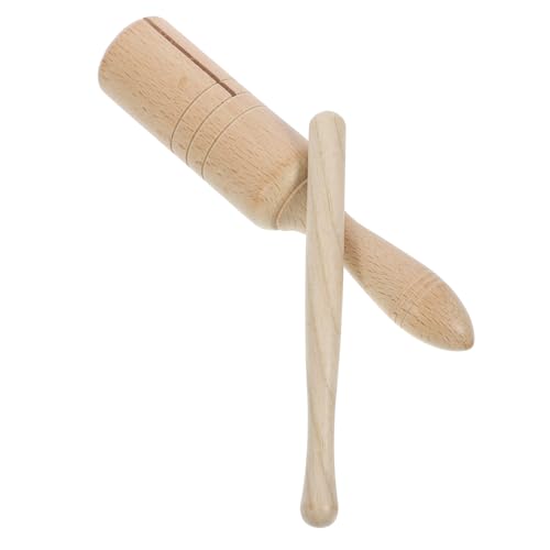HEALSOPTHY Holz Percussion Instrument Musikinstrument Robustes Guiro Abgerundete Oberfläche Sicher Für Kleinkinder Frühpädagogik HEALSOPTHY Holz Percussion Instrument Musikinstrument Robustes Guiro Abgerundete Oberfläche Sicher Für Kleinkinder Frühpädagogik von HEALSOPTHY