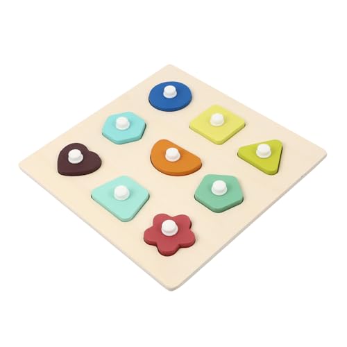HEALSOPTHY Holz Puzzle Handgriffspielzeug Lernspielzeug für Montessori Formerkennung Motorik Training HEALSOPTHY Holz Puzzle Handgriffspielzeug Lernspielzeug für Montessori Formerkennung Motorik Training von HEALSOPTHY