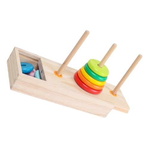 HEALSOPTHY Holz Stapelturm Schichten Montessori Geometrischer Ringstapler Lernspielzeug Pädagogisch Motorik für Kleinkinder Jungen Mädchen HEALSOPTHY Holz Stapelturm Schichten Montessori Geometrischer Ringstapler Lernspielzeug Pädagogisch Motorik für Kleinkinder Jungen Mädchen von HEALSOPTHY