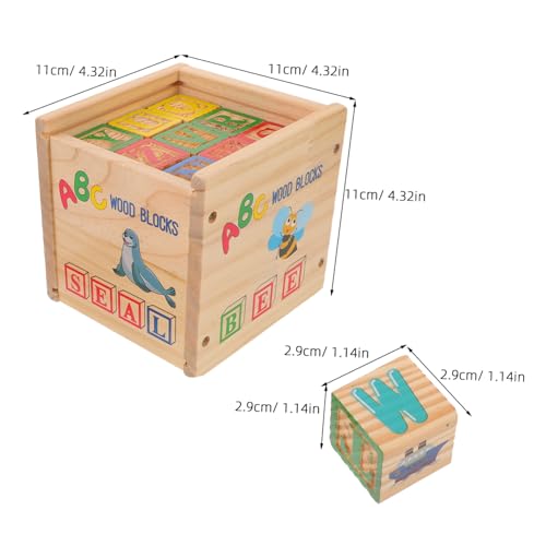 HEALSOPTHY Holz-bausteine mit Bunten ABC Großbuchstaben und Zahlen Stapelbares Lernspielzeug für Kleinkinder Fördert Kreativität und Frühe Bildung für Vorschule und Familienzeit HEALSOPTHY Holz-bausteine mit Bunten ABC Großbuchstaben und Zahlen Stapelbares Lernspielzeug für Kleinkinder Fördert Kreativität und Frühe Bildung für Vorschule und Familienzeit von HEALSOPTHY