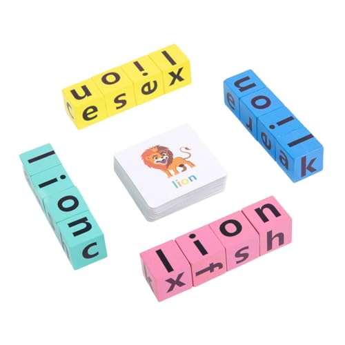 HEALSOPTHY Holzspielzeug Buchstaben Lernspielzeug Spelling Toy Alphabetspiel Pädagogisches Matching Letter Gehirnentwicklung und Koordination Geschenkidee HEALSOPTHY Holzspielzeug Buchstaben Lernspielzeug Spelling Toy Alphabetspiel Pädagogisches Matching Letter Gehirnentwicklung und Koordination Geschenkidee von HEALSOPTHY