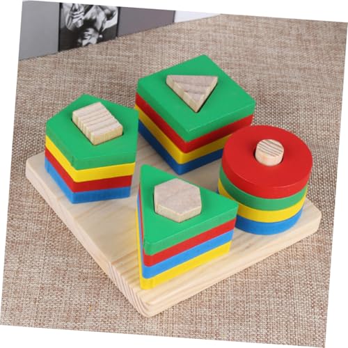 HEALSOPTHY Holzspielzeug Geometriebausteine Lernspielzeug Frühförderung Farbige Formblöcke Pädagogisches Motorikspielzeug Für Jungen Mädchen Ab Jahren HEALSOPTHY Holzspielzeug Geometriebausteine Lernspielzeug Frühförderung Farbige Formblöcke Pädagogisches Motorikspielzeug Für Jungen Mädchen Ab Jahren von HEALSOPTHY