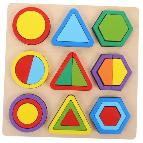 HEALSOPTHY Holzspielzeug Geometrische Formen Lernspielzeug Farbige Bauklötze Fördern Feinmotorik Kognitive Entwicklung Montessori Pädagogisch HEALSOPTHY Holzspielzeug Geometrische Formen Lernspielzeug Farbige Bauklötze Fördern Feinmotorik Kognitive Entwicklung Montessori Pädagogisch von HEALSOPTHY