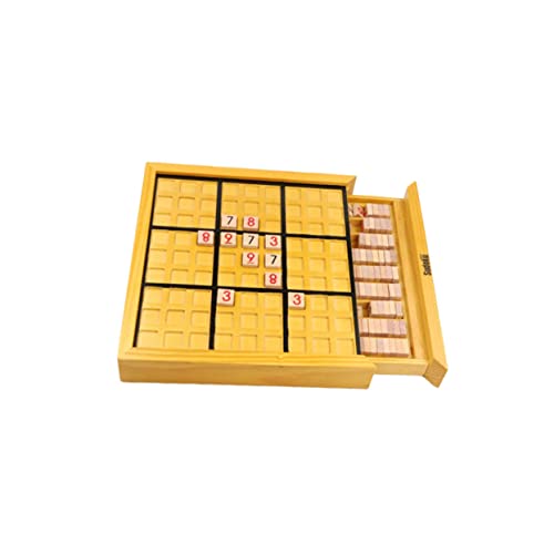 HEALSOPTHY Intelligentes Holz Sudoku Brettspiel für Erwachsene und Kreatives Puzzlebrett mit Glatter Oberfläche Langlebiges Denkspiel Party Brettspiel für Familie und Freunde HEALSOPTHY Intelligentes Holz Sudoku Brettspiel für Erwachsene und Kreatives Puzzlebrett mit Glatter Oberfläche Langlebiges Denkspiel Party Brettspiel für Familie und Freunde von HEALSOPTHY
