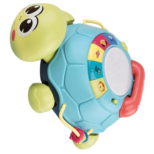 HEALSOPTHY Interaktives Lernspielzeug Schildkröte mit Musikfunktion Pädagogisches Krabbelspielzeug für Kleinkinder Langlebiges Kunststoffmaterial als für Jungen und Mädchen HEALSOPTHY Interaktives Lernspielzeug Schildkröte mit Musikfunktion Pädagogisches Krabbelspielzeug für Kleinkinder Langlebiges Kunststoffmaterial als für Jungen und Mädchen von HEALSOPTHY