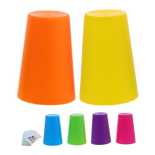 HEALSOPTHY Interaktives Stapelbecher Spiel für Kleinkinder Fördert Konzentration Hand Auge Koordination und Geistige Entwicklung für Outdoor Kinderspiele und Konzentrationstraining HEALSOPTHY Interaktives Stapelbecher Spiel für Kleinkinder Fördert Konzentration Hand Auge Koordination und Geistige Entwicklung für Outdoor Kinderspiele und Konzentrationstraining von HEALSOPTHY