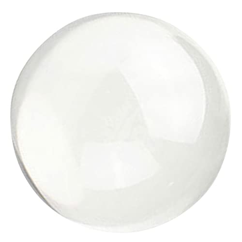 HEALSOPTHY Jonglierbälle Aus Acryl Schüsseln Schaumstoff-bällebad Quietschend Pilates-Ball Werfen Klare Ornamentkugeln Trick Tischtennis Tisch Klebriges Spiel Zirkus Luftstrom Transparent von HEALSOPTHY