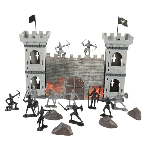 HEALSOPTHY Kreatives Soldaten spielset Modell mit Römischem Burg sandspiel für Realistische Kriegssoldaten und Ritter Spielfiguren Fantasie und Sozialem Spiel HEALSOPTHY Kreatives Soldaten spielset Modell mit Römischem Burg sandspiel für Realistische Kriegssoldaten und Ritter Spielfiguren Fantasie und Sozialem Spiel von HEALSOPTHY