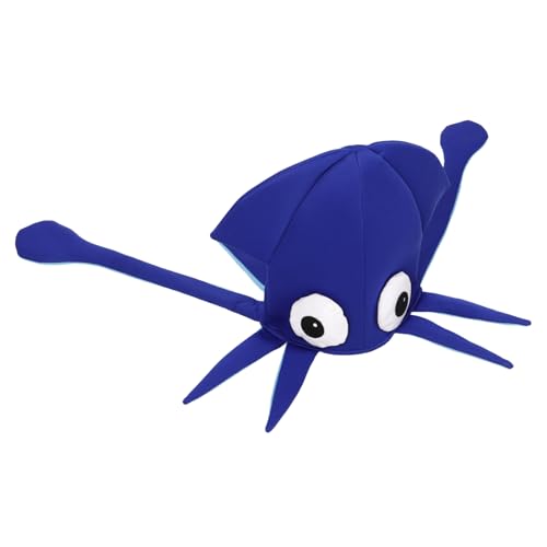 HEALSOPTHY Lustiger Octopus Hut aus Weichem Samt Farben Leichte Party Kopfbedeckung Bequemer Cosplay Hut für Halloween Weihnachten Karneval und Fotorequisiten für Erwachsene HEALSOPTHY Lustiger Octopus Hut aus Weichem Samt Farben Leichte Party Kopfbedeckung Bequemer Cosplay Hut für Halloween Weihnachten Karneval und Fotorequisiten für Erwachsene von HEALSOPTHY