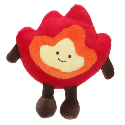 HEALSOPTHY Lustiges Lagerfeuerspiel Plüschtier mit Flauschigem Flammendesign Weiches Cartoon Feuerholz Kissen Gemütliche Raumdekoration Niedliches Feuer dekokissen für Party und HEALSOPTHY Lustiges Lagerfeuerspiel Plüschtier mit Flauschigem Flammendesign Weiches Cartoon Feuerholz Kissen Gemütliche Raumdekoration Niedliches Feuer dekokissen für Party und von HEALSOPTHY