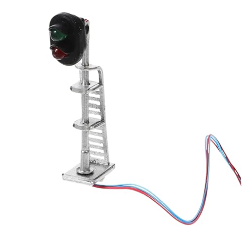 HEALSOPTHY Miniatur Ampel Modell aus Realistisches Verkehrsampel Signal für Modellbahn Sandtisch und Mini szenenlayout Lebensechte für Garten und Landschaft Leicht und HEALSOPTHY Miniatur Ampel Modell aus Realistisches Verkehrsampel Signal für Modellbahn Sandtisch und Mini szenenlayout Lebensechte für Garten und Landschaft Leicht und von HEALSOPTHY