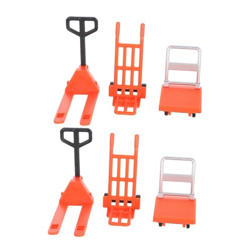 HEALSOPTHY Miniatur Baustellenfahrzeug Teilig Modellspielzeug mit Handwagen und Plattformwagen Leicht Realistisch für Puppenhaus und Lernspielzeug HEALSOPTHY Miniatur Baustellenfahrzeug Teilig Modellspielzeug mit Handwagen und Plattformwagen Leicht Realistisch für Puppenhaus und Lernspielzeug von HEALSOPTHY