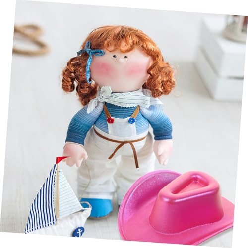 HEALSOPTHY Miniatur Cowboyhut aus Eva Farblich Schillerndes Mini doll Hut Accessoire Langlebig Leicht Robust Passend für Puppenhaus Dekoration und DIY Bastelarbeiten HEALSOPTHY Miniatur Cowboyhut aus Eva Farblich Schillerndes Mini doll Hut Accessoire Langlebig Leicht Robust Passend für Puppenhaus Dekoration und DIY Bastelarbeiten von HEALSOPTHY