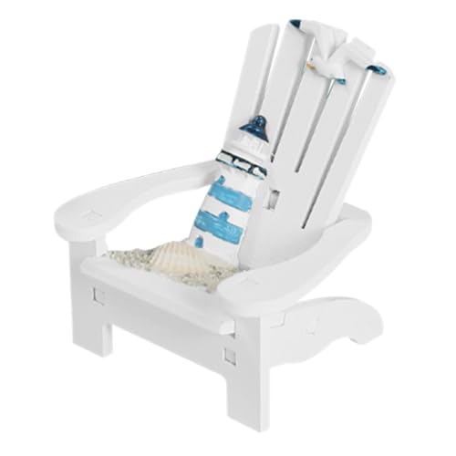 HEALSOPTHY Miniatur Strandstuhl Modell Realistische Weiße Liege aus Sicherem Material Leichte Miniatur Deko für Puppenhaus Tischdekoration Vielseitig für Micro Landschaft und HEALSOPTHY Miniatur Strandstuhl Modell Realistische Weiße Liege aus Sicherem Material Leichte Miniatur Deko für Puppenhaus Tischdekoration Vielseitig für Micro Landschaft und von HEALSOPTHY