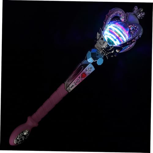 HEALSOPTHY Musikalischer Leuchtender Zauberstab mit Lichteffekten und Musik für Mädchen Sicher für Fee Kostümzubehör und Perfektes für Feiertage Partys und Rollenspiele HEALSOPTHY Musikalischer Leuchtender Zauberstab mit Lichteffekten und Musik für Mädchen Sicher für Fee Kostümzubehör und Perfektes für Feiertage Partys und Rollenspiele von HEALSOPTHY