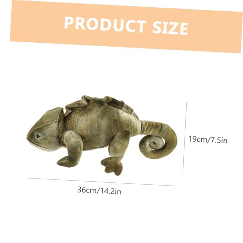 HEALSOPTHY Plüsch Chamäleon Kuscheltier Langlebiges Realistisch Gestaltetes Stofftier Weiches Dekorationsspielzeug für Kinderzimmer Sofa oder Auto Niedliches für Jungen und Mädchen HEALSOPTHY Plüsch Chamäleon Kuscheltier Langlebiges Realistisch Gestaltetes Stofftier Weiches Dekorationsspielzeug für Kinderzimmer Sofa oder Auto Niedliches für Jungen und Mädchen von HEALSOPTHY