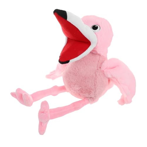 HEALSOPTHY Plüsch Handpuppe Realistische Handpuppe Geschichtenfigur Puppe Kinderfigur Puppe Kreatives Handspielzeug Figur Puppe Für Figur Für Plüschpuppe Baumwolle Rosa von HEALSOPTHY