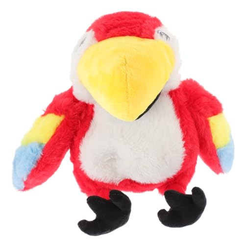 HEALSOPTHY Plüsch Papagei Handpuppe Weiches Kuscheltier Cartoon Vogel Modell Interaktive Erzählpuppe für Storytelling HEALSOPTHY Plüsch Papagei Handpuppe Weiches Kuscheltier Cartoon Vogel Modell Interaktive Erzählpuppe für Storytelling von HEALSOPTHY