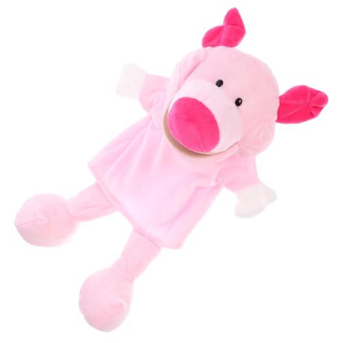 HEALSOPTHY Plüsch Schwein Handpuppe Kuscheltier Stofftier Interaktive Tierhandpuppe für Storytelling Rollenspiel Lehrspielzeug HEALSOPTHY Plüsch Schwein Handpuppe Kuscheltier Stofftier Interaktive Tierhandpuppe für Storytelling Rollenspiel Lehrspielzeug von HEALSOPTHY