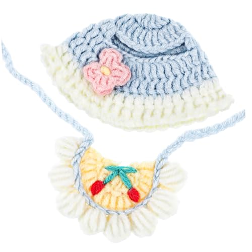 HEALSOPTHY Puppenkleidung Kompatibel mit Labubu Weiches Häkel-Set mit Mütze und Spucktuch für Puppen Komfortables Outfit Puppen und Puppenhaus Requisiten HEALSOPTHY Puppenkleidung Kompatibel mit Labubu Weiches Häkel-Set mit Mütze und Spucktuch für Puppen Komfortables Outfit Puppen und Puppenhaus Requisiten von HEALSOPTHY