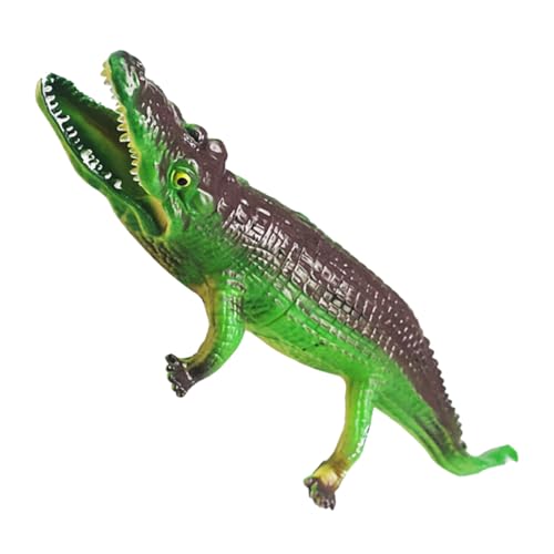 HEALSOPTHY Realistisches Krokodil Modell für Pädagogisches Frühförderungs Langlebiges Vinyl Lebensecht Grün Geeignet als Wohnraumdekoration und Lernspielzeug HEALSOPTHY Realistisches Krokodil Modell für Pädagogisches Frühförderungs Langlebiges Vinyl Lebensecht Grün Geeignet als Wohnraumdekoration und Lernspielzeug von HEALSOPTHY