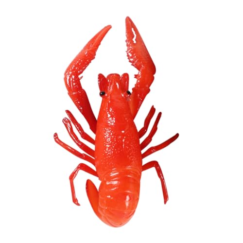 HEALSOPTHY Realistisches PVC Hummer Modell Langlebige Simulation Lobster Figur für Fotografie Geburtstagsdekoration und Kognitive Lernspielzeug Detailgetreue Meeresfrüchte Attrappe HEALSOPTHY Realistisches PVC Hummer Modell Langlebige Simulation Lobster Figur für Fotografie Geburtstagsdekoration und Kognitive Lernspielzeug Detailgetreue Meeresfrüchte Attrappe von HEALSOPTHY