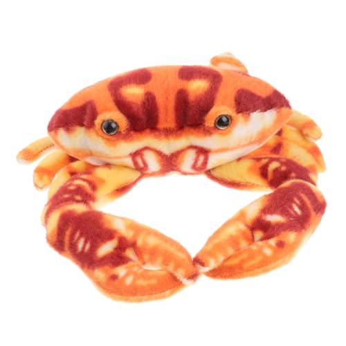 HEALSOPTHY Rotes Plüsch Krabben Weiches Meereslebewesen Kuschelkissen Kindgerechtes Lernspielzeug Dekoratives Wurfkissen für Jungen und Mädchen Langlebiges Realistisches Krabben Plüschtier HEALSOPTHY Rotes Plüsch Krabben Weiches Meereslebewesen Kuschelkissen Kindgerechtes Lernspielzeug Dekoratives Wurfkissen für Jungen und Mädchen Langlebiges Realistisches Krabben Plüschtier von HEALSOPTHY