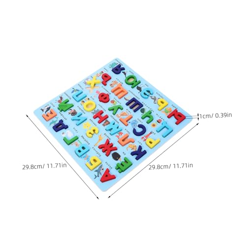 HEALSOPTHY Russisches Holzpuzzle Alphabetspiel für Kleinkinder Montessori Lernspielzeug mit Handlichen Buchstaben Pädagogisch Nützlich für Feinmotorik Kreativität und Spielerisches HEALSOPTHY Russisches Holzpuzzle Alphabetspiel für Kleinkinder Montessori Lernspielzeug mit Handlichen Buchstaben Pädagogisch Nützlich für Feinmotorik Kreativität und Spielerisches von HEALSOPTHY