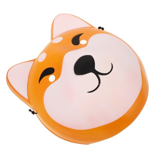 HEALSOPTHY Shiba Inu-maske Requisiten Für Halloween-masken Kostüm Maske Neuheitsmaske Tier-cosplay-maske Maskenstütze Tiermaske Für Party Tierische Cosplay-requisiten Kostümmasken Plastik von HEALSOPTHY