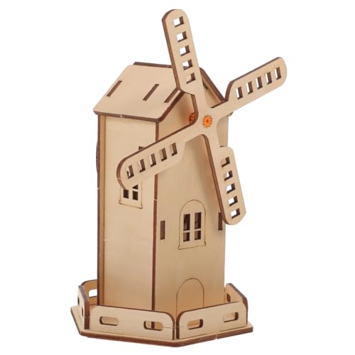 HEALSOPTHY Solar Holzbausatz Windmühle DIY Zusammenbau aus Holz für Kreative Experimente Umweltfreundliches Pädagogisches für Jungen und Mädchen Solarbetrieben Sicher und Langlebig HEALSOPTHY Solar Holzbausatz Windmühle DIY Zusammenbau aus Holz für Kreative Experimente Umweltfreundliches Pädagogisches für Jungen und Mädchen Solarbetrieben Sicher und Langlebig von HEALSOPTHY