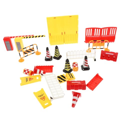 HEALSOPTHY Teiliges Miniatur Verkehrsbarrieren Spielset aus Sicherem Langlebigem Material Pädagogisches Straßenblockade für Fördert Kreativität und Soziales Lernen Beim HEALSOPTHY Teiliges Miniatur Verkehrsbarrieren Spielset aus Sicherem Langlebigem Material Pädagogisches Straßenblockade für Fördert Kreativität und Soziales Lernen Beim von HEALSOPTHY