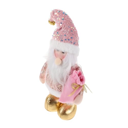 HEALSOPTHY Weihnachtliche Fensterdekoration Verstellbare Plüschpuppe mit Lichtern Musik Festliche Rosa Stofffigur für Zuhause Winterfeiern Kreative Country Doll Home Decor HEALSOPTHY Weihnachtliche Fensterdekoration Verstellbare Plüschpuppe mit Lichtern Musik Festliche Rosa Stofffigur für Zuhause Winterfeiern Kreative Country Doll Home Decor von HEALSOPTHY