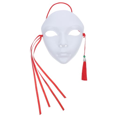 HEALSOPTHY Weiße DIY Maske zum Bemalen Vollgesichts Maskerade für Erwachsene Chinesischer Stil Handbemalbar Kreative Blanko Gesichtsmaske für Halloween Cosplay Party und Karneval HEALSOPTHY Weiße DIY Maske zum Bemalen Vollgesichts Maskerade für Erwachsene Chinesischer Stil Handbemalbar Kreative Blanko Gesichtsmaske für Halloween Cosplay Party und Karneval von HEALSOPTHY