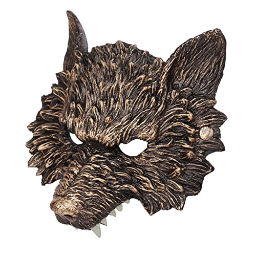 HEALSOPTHY Wolfsmaske Halloween Tierkostümmaske Gruselig Leicht Atmungsaktiv Für Maskerade Party Karneval Zufällige Farbe Zufällige Farbe HEALSOPTHY Wolfsmaske Halloween Tierkostümmaske Gruselig Leicht Atmungsaktiv Für Maskerade Party Karneval Zufällige Farbe Zufällige Farbe von HEALSOPTHY