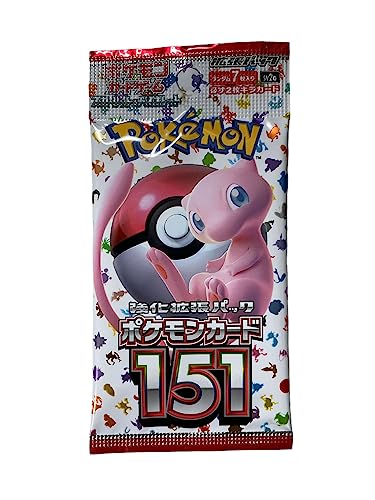 151 Booster sv2a PKMN - Japanisch + 1 x Heartforcards® Versandschutz von HEART FOR CARDS