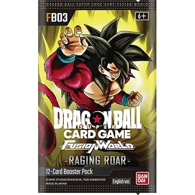 1er Raging Roar Booster - Fusion World: - 1x Dragon Booster Karten Packs- [ FB-03 ] - ENGLISCH + Heartforcards® Versandschutz von HEART FOR CARDS