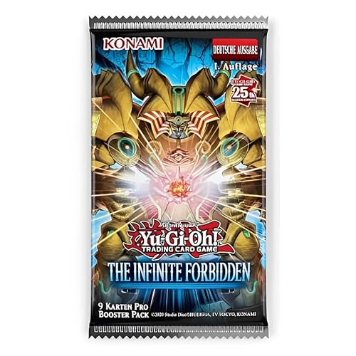 1x Yu-Gi-Oh! - The Infinite Forbidden Booster - mit brandneuen 9 Karten - DEUTSCH + Heartforcards® Versandschutz von HEART FOR CARDS