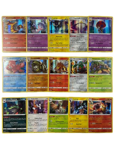 20 Pokeman Karten Holographische Glitzer Englisch seltene Pokéman Karten Holo Verschiedene Karten aus aktuellen Sets Shiny + Heartforcards® Versandschutz von HEART FOR CARDS