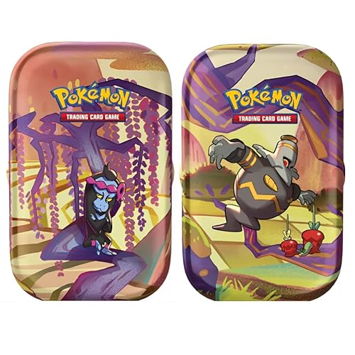 2X zufällige Pokemon Scarlet & Violet - Shrouded Fable - Mini TIN - mit 2 Boosterpacks und vielem mehr + Heartforcards® Versandschutz von HEART FOR CARDS