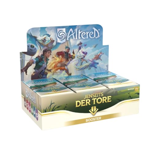 Altered TCG - JENSEITS DER Tore - Display - Komplett neues Sammelkartenspiel - mit 36 Boostern - DEUTSCH + Heartforcards® Versandschutz von HEART FOR CARDS