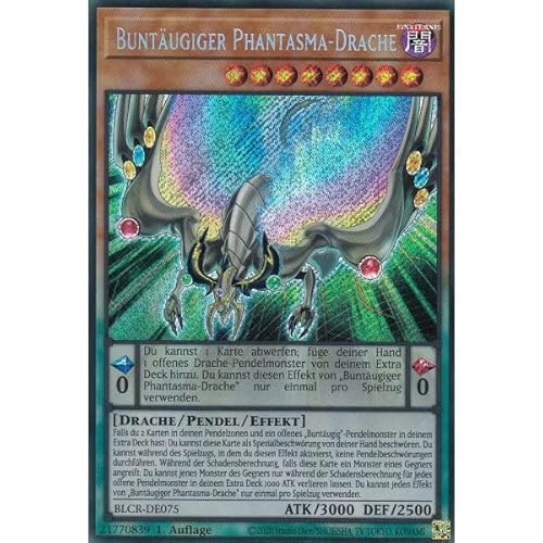 BLCR-DE075 - Buntäugiger Phantasma-Drache - DEUTSCH - Battles of Legend: Crystal Revenge + Heartforcards ® Toploader von HEART FOR CARDS