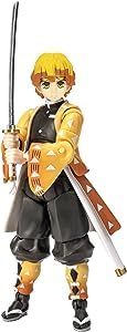 Bandai Namco Ultimate Legends – Demon Slayer – Zenitsu-Actionfigur, 12,7 cm + Heartforcards® Versandschutz von HEART FOR CARDS