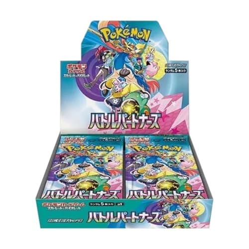 Battle Partners Booster Display Pokémon SV9 | 30 Booster | Japanisch | Rückkehr der Trainer-Partnerschaften + Heartforcards® Versandschutz von HEART FOR CARDS