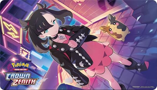 Crown Zenith Premium Playmat Marnie & Morp V Union Pokemon TCG + Heartforcards® Versandschutz von HEART FOR CARDS