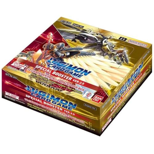 Digimon Card Game | Special Booster Display Ver. 2.5 [BT19-20] | Englische Version | 24 Booster Packs | Inkl. Heartforcards® Versandschutz von HEART FOR CARDS