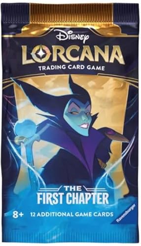 Disney Lorcana - The First Chapter - Booster - Englisch + Heartforcards® Versandschutz von HEART FOR CARDS