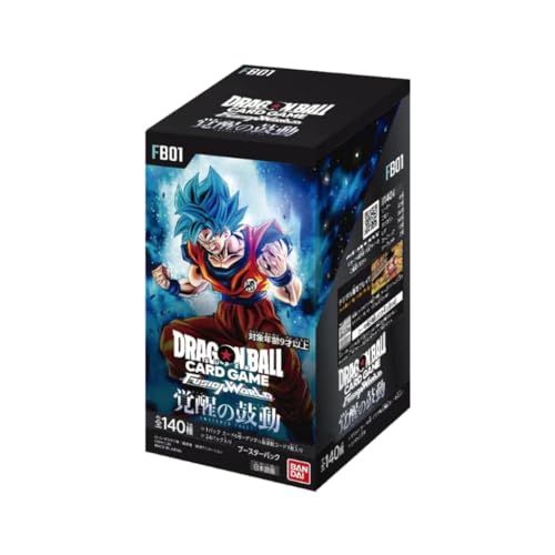 Dragon Ball SUPER Card Game - Fusion World Awakened Puls - Display mit 24 Boostern - [ FB-01 ] - JAPANISCH + Heartforcards® Versandschutz von HEART FOR CARDS